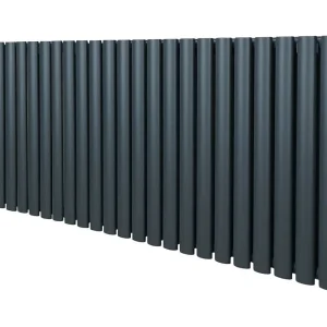 Grzejnik kolumnowy owalny – 600 mm x 1440 mm – antracytowo-szary 3486074 Grzejnik kolumnowy owalny – 600 mm x 1440 mm – antracytowo-szary 3486074