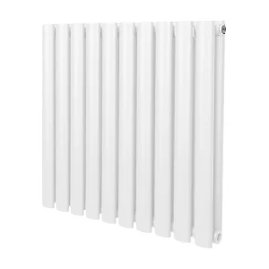 Grzejnik kolumnowy owalny – 600 mm x 600 mm – biały 3486075 Grzejnik kolumnowy owalny – 600 mm x 600 mm – biały 3486075