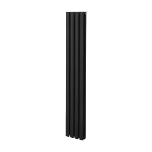 Grzejnik kolumnowy owalny – 1600 mm x 240 mm – czarny 3486087 Grzejnik kolumnowy owalny – 1600 mm x 240 mm – czarny 3486087