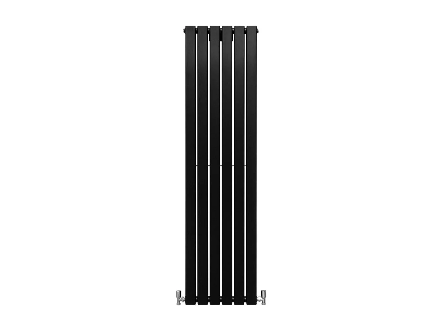 Grzejniki panelowe designerskie, matowo czarne, 1600 mm x 420 mm 3486088 - obrazek 1