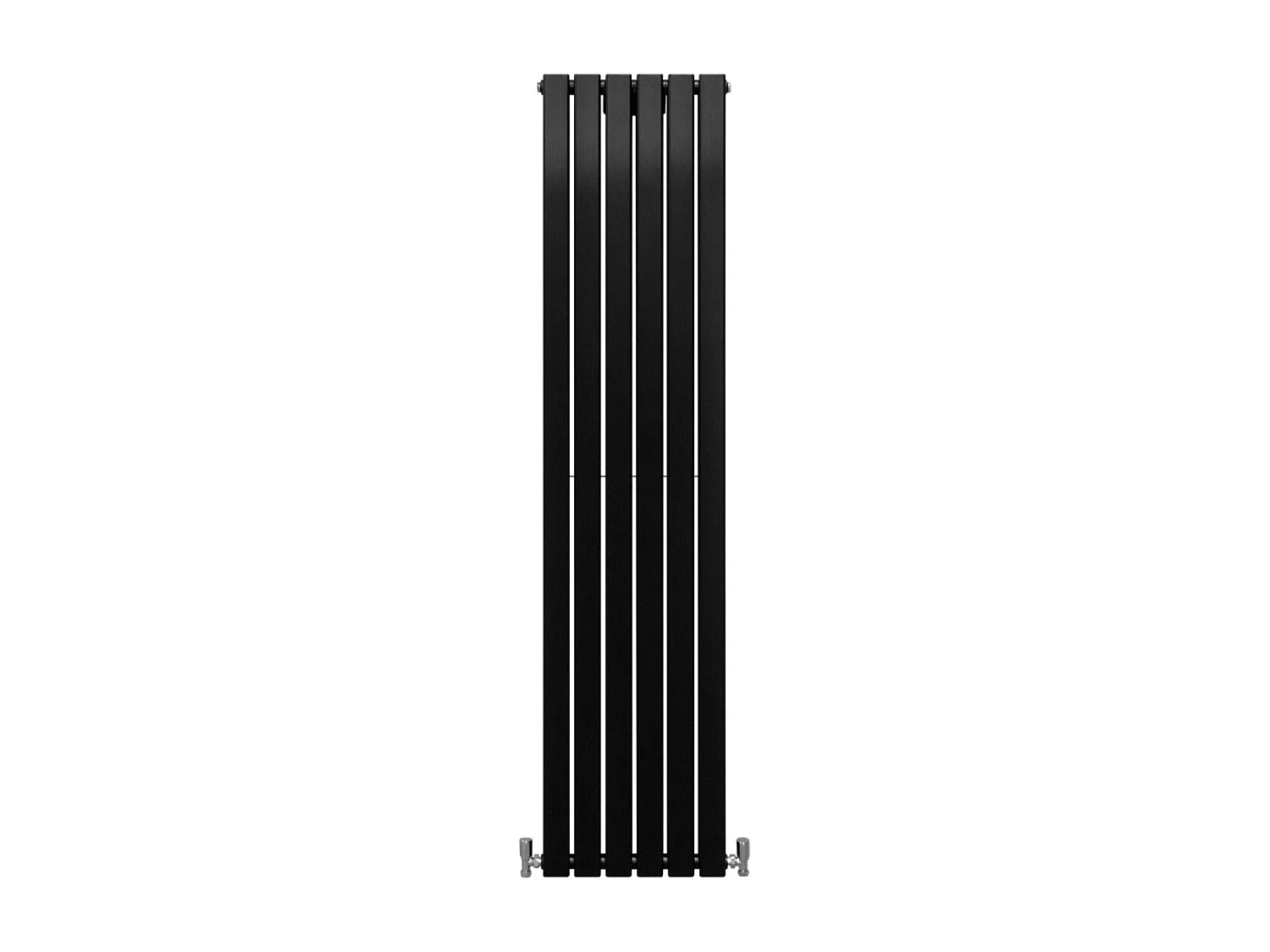 Grzejniki panelowe designerskie, matowo czarne, 1800 mm x 420 mm 3486119 - obrazek 1