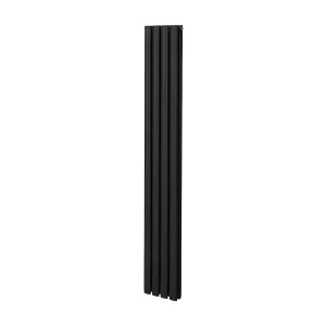 Grzejnik kolumnowy owalny – 1800 mm x 240 mm – czarny 3486108 Grzejnik kolumnowy owalny – 1800 mm x 240 mm – czarny 3486108