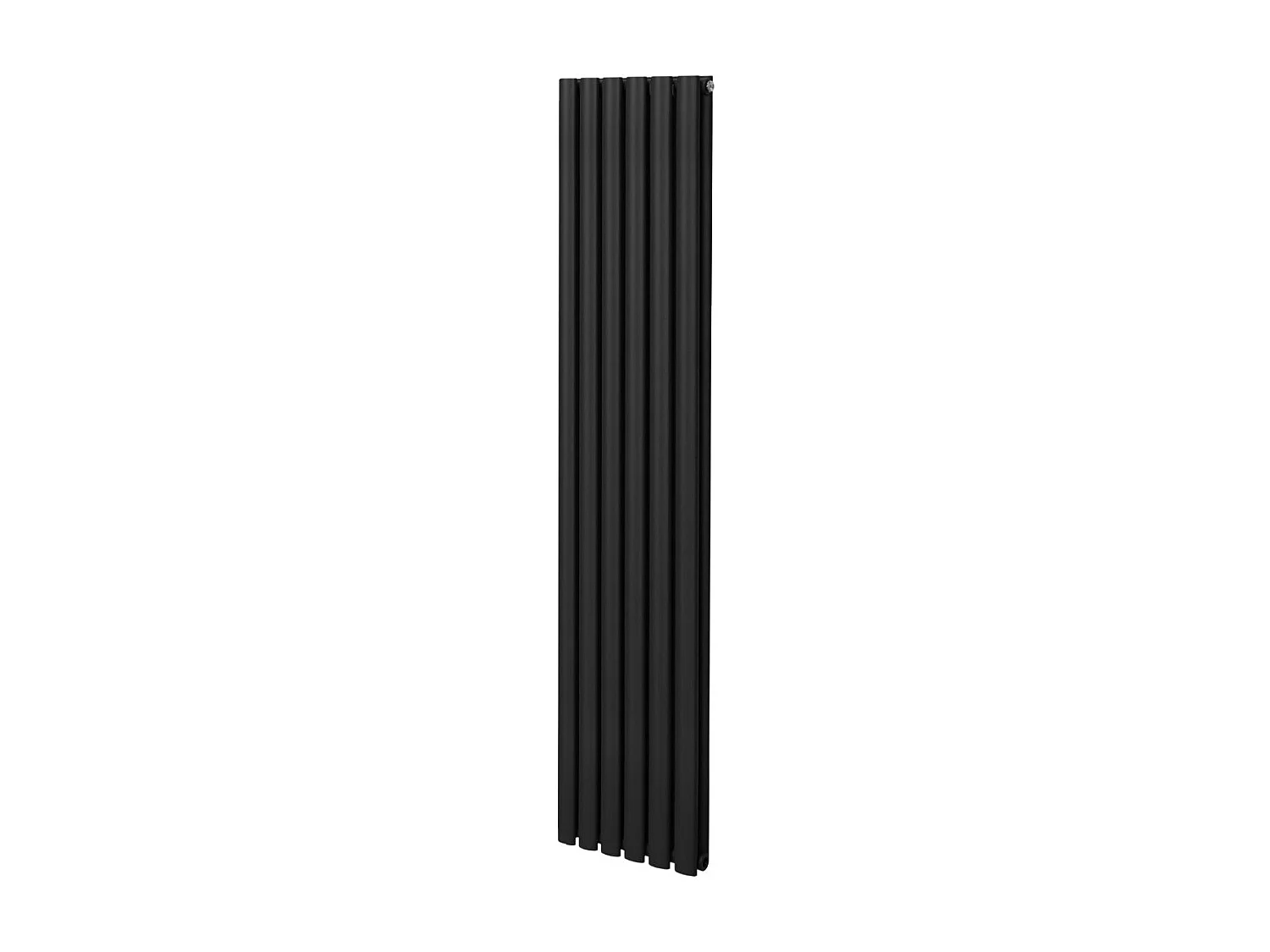 Grzejnik kolumnowy owalny – 1800 mm x 360 mm – czarny 3486144 - obrazek 1