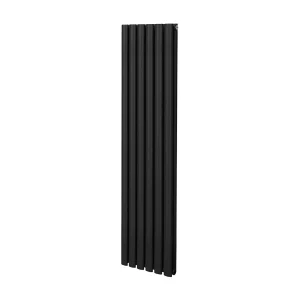 Grzejnik kolumnowy owalny – 1600 mm x 360 mm – czarny 3486109 Grzejnik kolumnowy owalny – 1600 mm x 360 mm – czarny 3486109