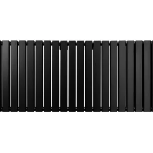 Grzejniki panelowe designerskie, matowo czarne, 600 mm x 1400 mm 3486133 Grzejniki panelowe designerskie, matowo czarne, 600 mm x 1400 mm 3486133