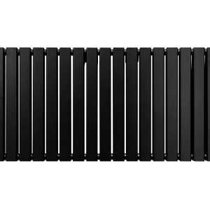 Grzejniki panelowe designerskie, matowo czarne, 600 mm x 1190 mm 3486145 Grzejniki panelowe designerskie, matowo czarne, 600 mm x 1190 mm 3486145