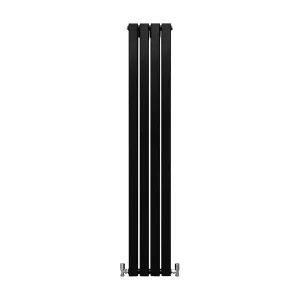 Grzejniki panelowe designerskie, matowo czarne, 1600 mm x 280 mm 3486135 Grzejniki panelowe designerskie, matowo czarne, 1600 mm x 280 mm 3486135