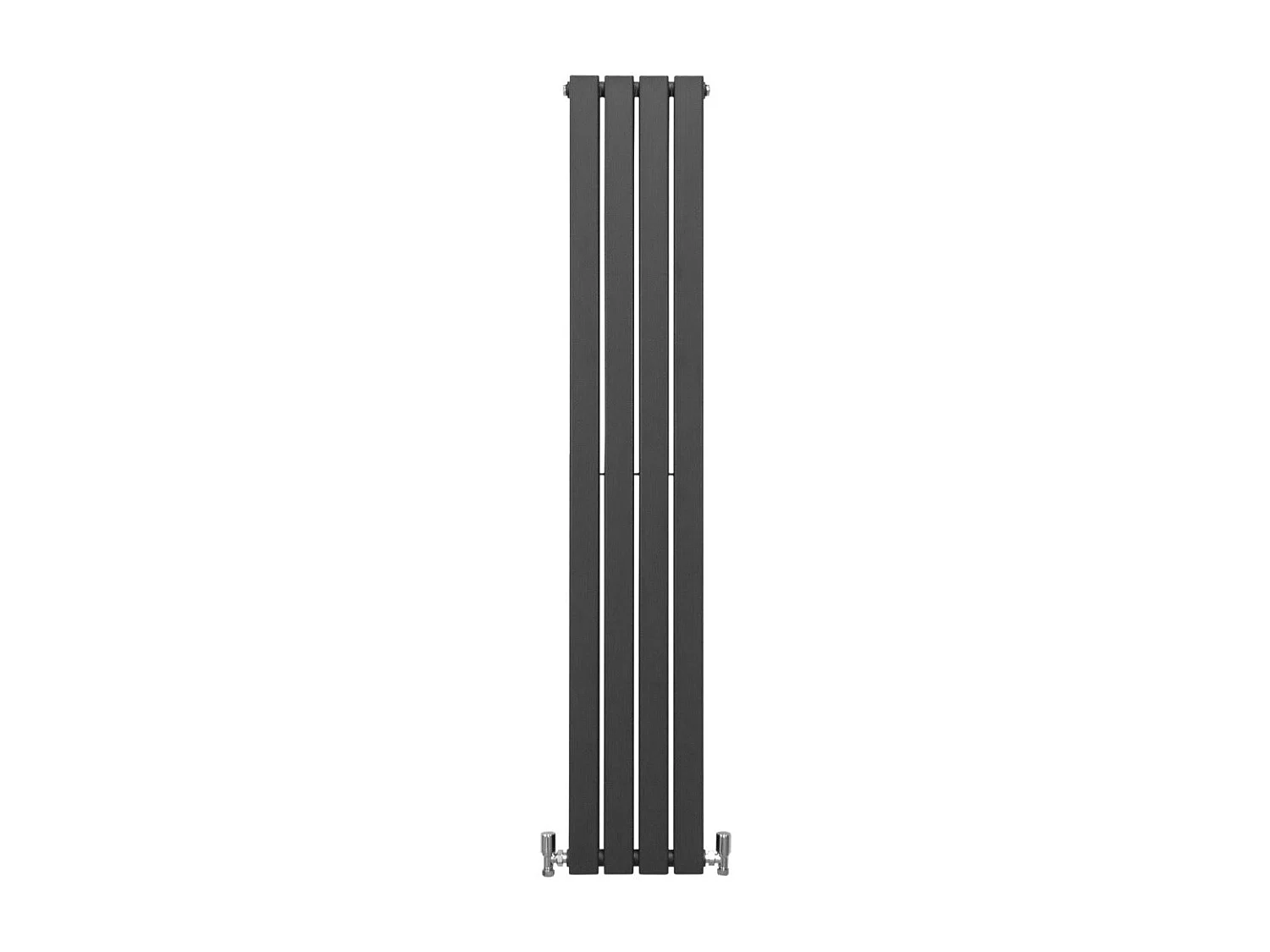 Grzejniki panelowe designerskie, antracytowo-szare, 1600 mm x 280 mm 3486140 - obrazek 1