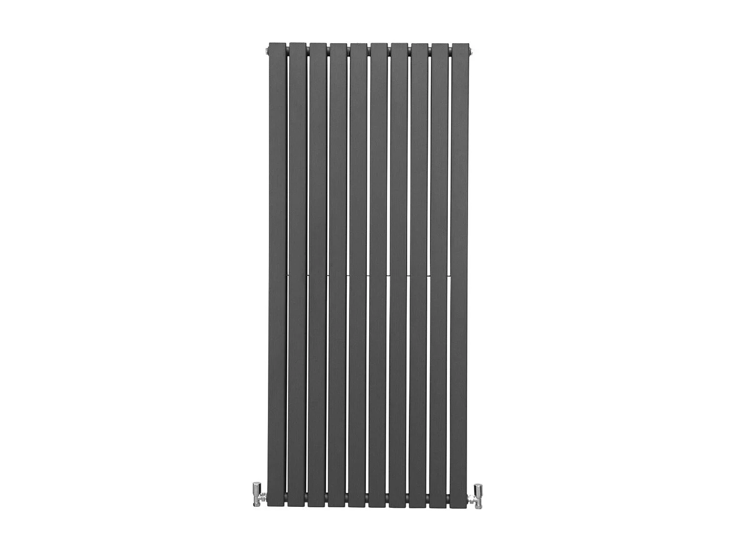 Grzejniki panelowe designerskie, antracytowo-szare, 1600 mm x 700 mm 3486141 - obrazek 1