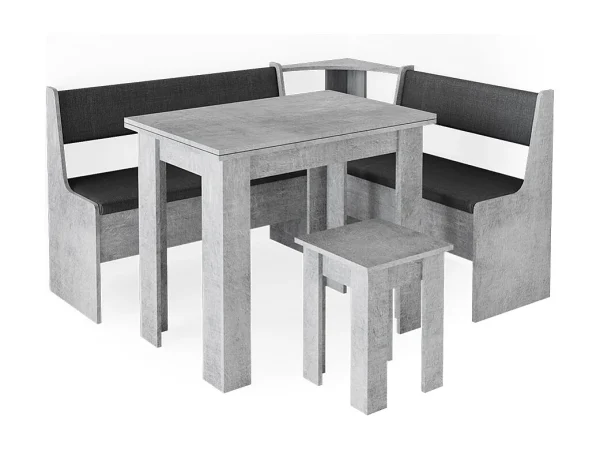 Grupa ławek narożnych beton 150x120x80 roman 4773544 Grupa ławek narożnych beton 150x120x80 roman 4773544