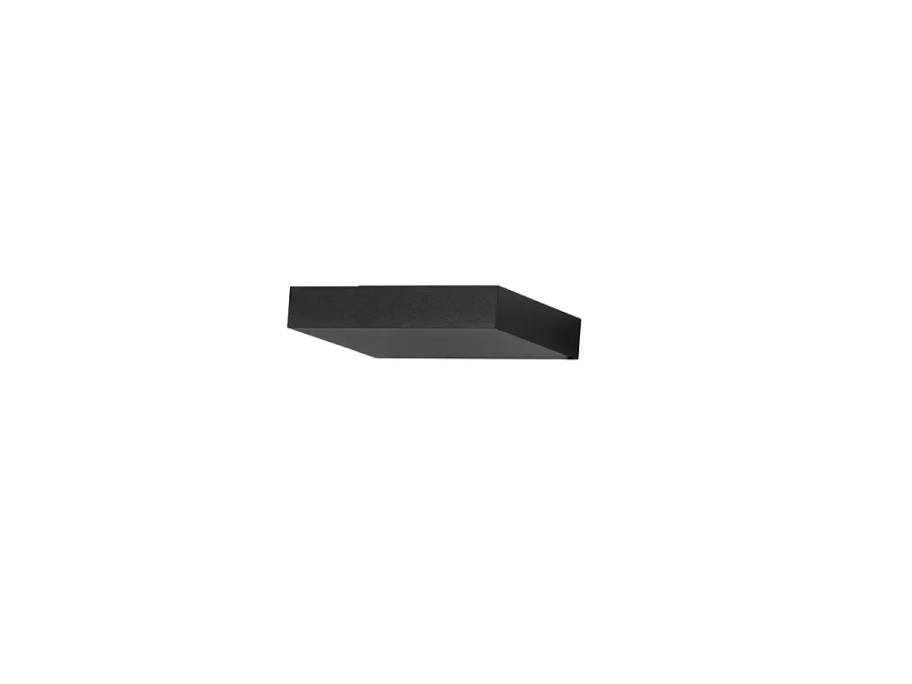 Guia - Aluminiowa lampa ścienna LED Fabas Luce - Zintegrowana dioda LED IP20, czarna - 32 cm 4539718 - obrazek 1