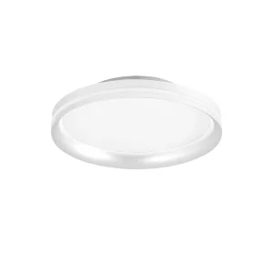 Isy – Aluminiowa lampa sufitowa LED Fabas Luce – Zintegrowana dioda LED 52W IP20 Biała 4539686