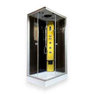 Kabina prysznicowa z hydromasażem 100 x 70 cm – Venus 815737 Kabina prysznicowa z hydromasażem 100 x 70 cm – Venus 815737