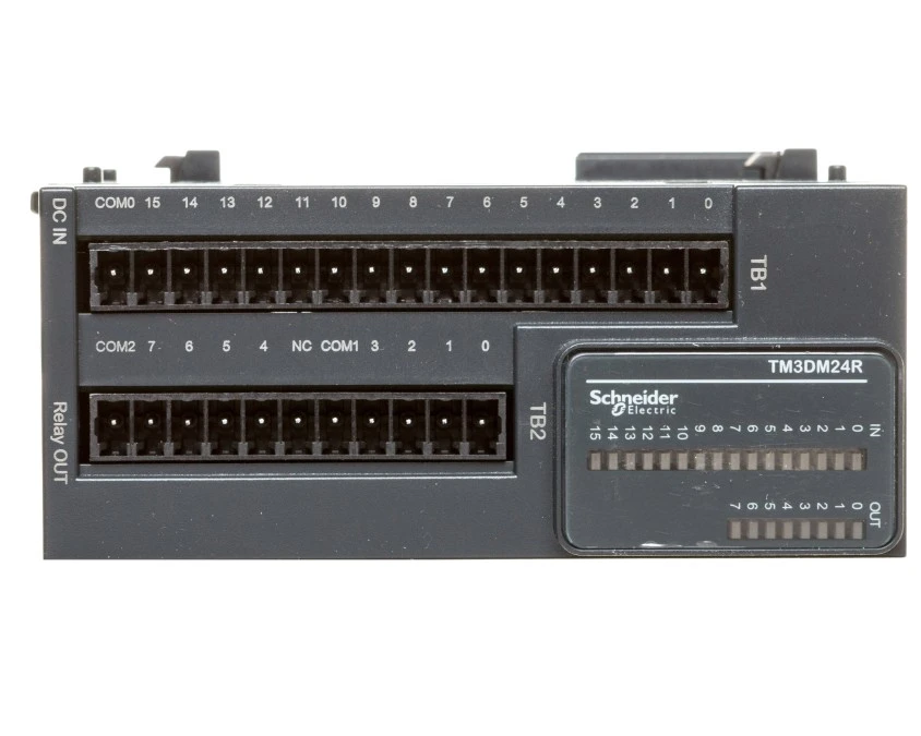 Moduł 8I/O przekaźnikowy TM3‑24 TM3DM24R - obrazek 2