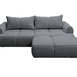 Kanapa narożna 280 cm Avani, narożnik rozkładany z pojemnikiem, nowoczesny styl, design, prawostronny – szary 5041776