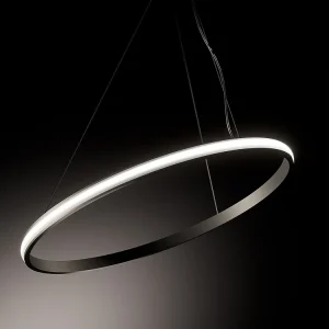Iole S1 LED 28W lampa wisząca z możliwością ściemniania – nowoczesny żyrandol pierścieniowy z tytanu, ciepłe światło 3000K, IP20 4105073 Iole S1 LED 28W lampa wisząca z możliwością ściemniania – nowoczesny żyrandol pierścieniowy z tytanu, ciepłe światło 3000K, IP20 4105073