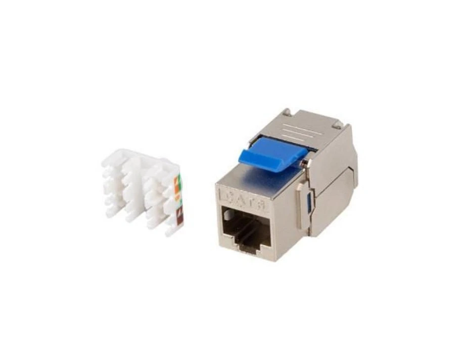Moduł Keystone gniazdo beznarzędziowy RJ45 kat.6 FTP KSF6‑4000 - obrazek 1