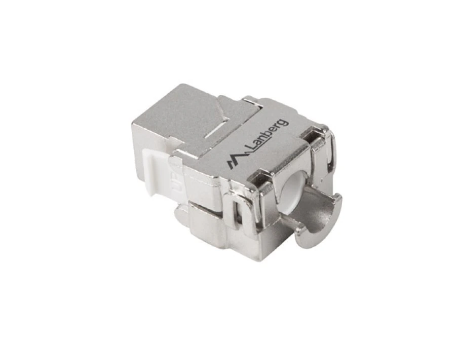 Moduł Keystone RJ45 beznarzędziowy‑LSA 180st FTP kat.5E LANBERG KSF5‑2000 - obrazek 2
