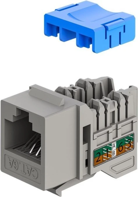 Moduł Keystone RJ45 CAT 6A, UTP, Slim i Short 77951 - obrazek 3