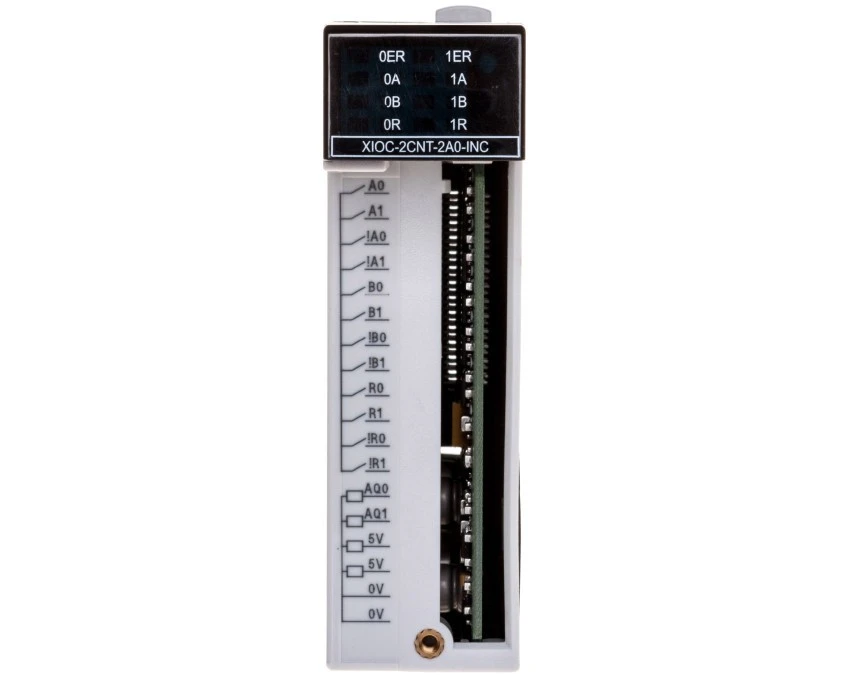 Moduł licznika 2x400kHz 2 wyjścia analogowe +/‑10V 24V DC do XC100/200 262417 - obrazek 2