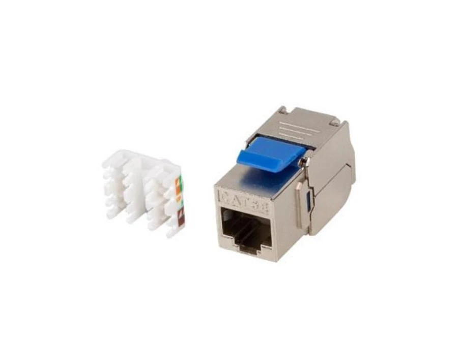 MODUŁ KEYSTONE GNIAZDO BEZNARZĘDZIOWY RJ45 KAT.5E FTP LANBERG KSF5‑4000 - obrazek 1