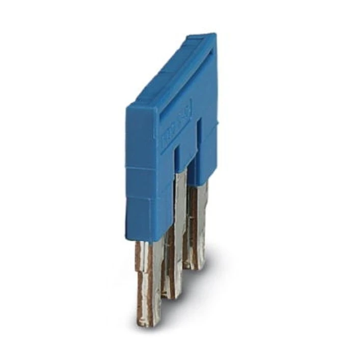 Mostek wtykany 3‑biegunowy 5,2mm niebieski FBS 3‑5 BU 3036880 /50szt./ - obrazek 2