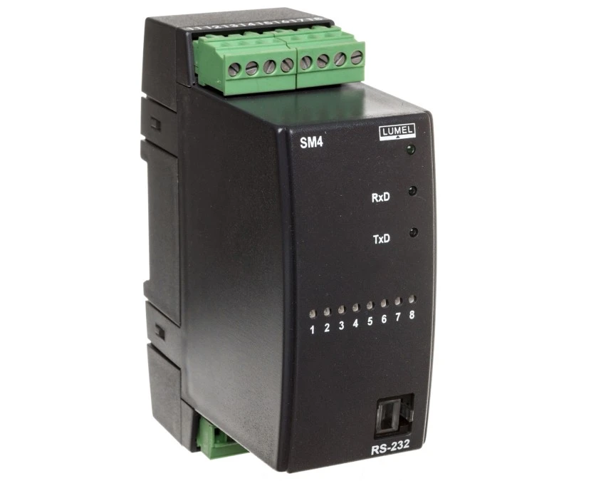 Moduł 8‑kanałowy wyjść binarnych zasilanie 85‑253V AC/DC 8 wyjść typu OC bez atestu KJ SM4 11000 - obrazek 1