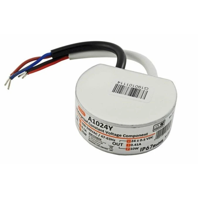 MPL‑ Zasilacz 10W 24V DC A1024Y IP66 do puszki fi 60, dopuszkowy