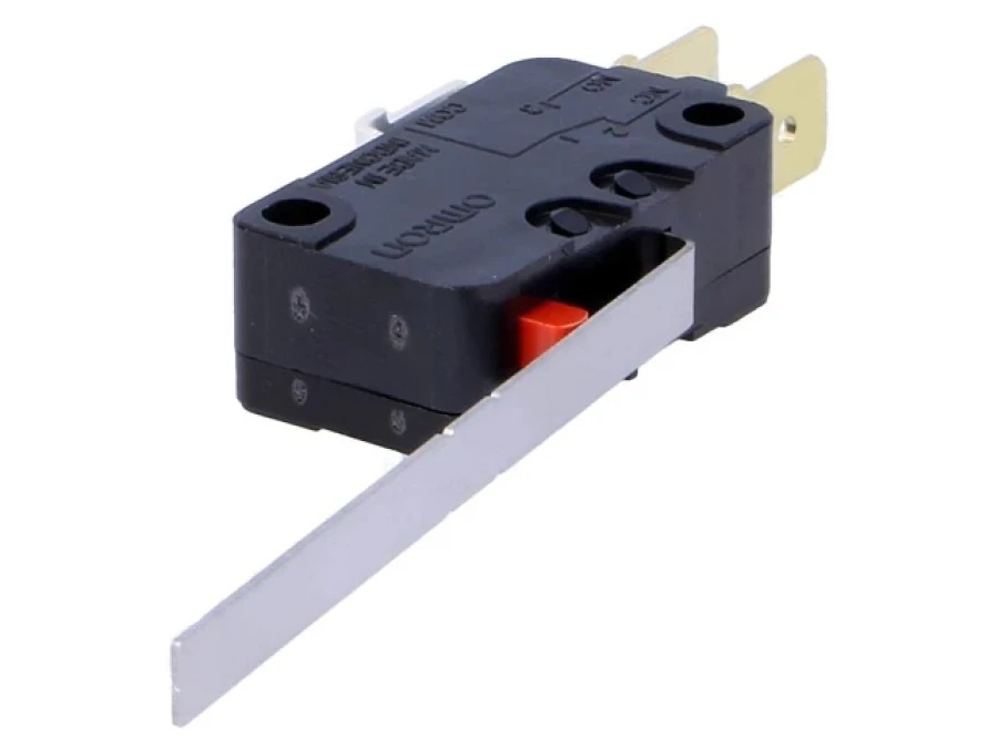 Mikroprzełącznik SNAP ACTION z dźwignią SPDT 16A/250VAC IP40 D3V‑163‑1C5 - obrazek 1