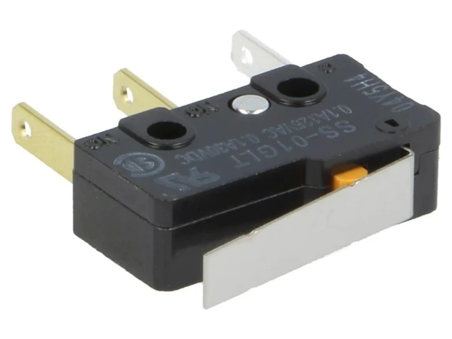 Mikroprzełącznik SNAP ACTION z dźwignią SPDT 0,1A/125VAC SS‑01GLT - obrazek 1