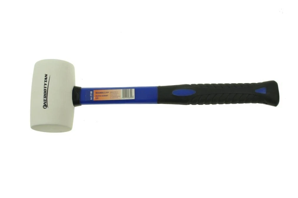 Młotek gumowy 80mm / 225g / ET100 ENERGOTYTAN - obrazek 2