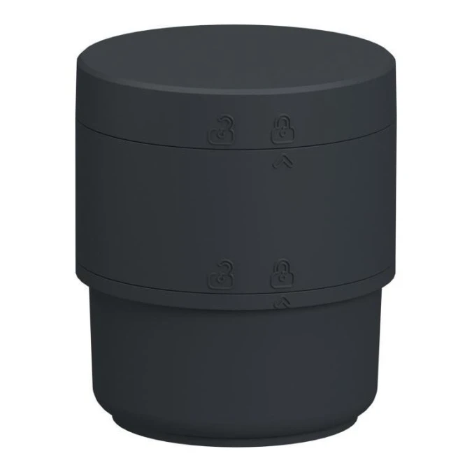 Moduł bazowy, kolumna świetlna Harmony XVB7, Ø70mm, baza 24V AC/DC z adapterem i pokrywą, szary XVB7C21B - obrazek 1