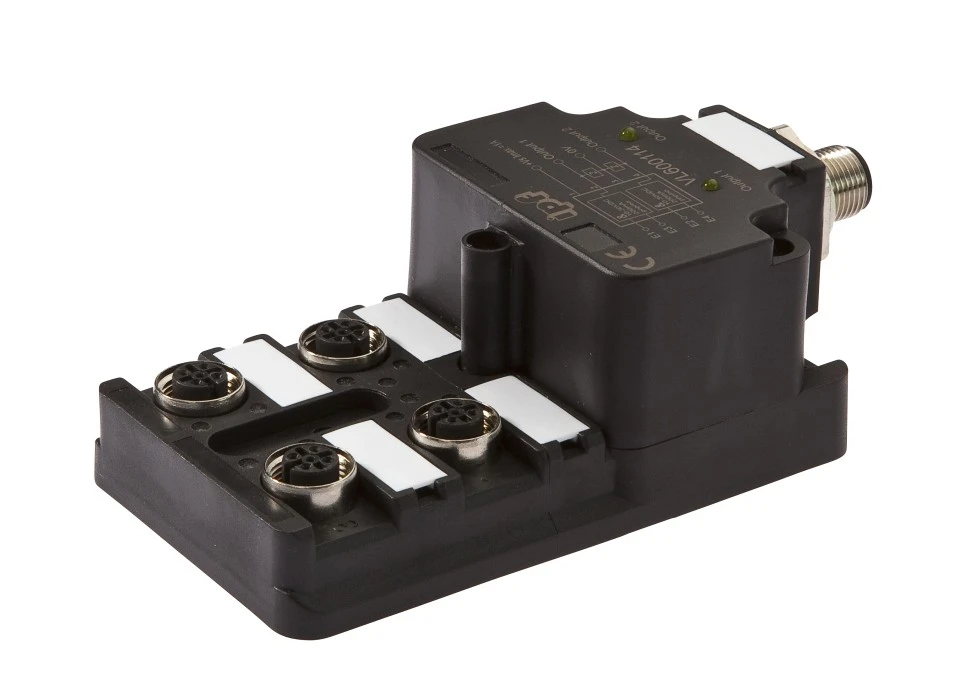 Moduł logiczny 42x122x60mm AND 10‑30V złącze M12 żeńskie 4‑PINowe złącze M12 męskie 4‑PINowe IP67 VL600114 - obrazek 1