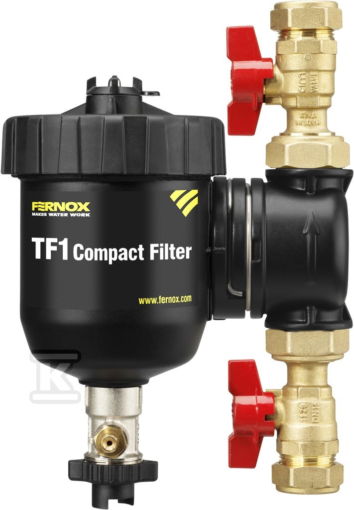 Filtr magnetyczno hydrocyklonowy TF1 Compact Filter 3/4 cala + Filter Fluid Protector 62199 - obrazek 1