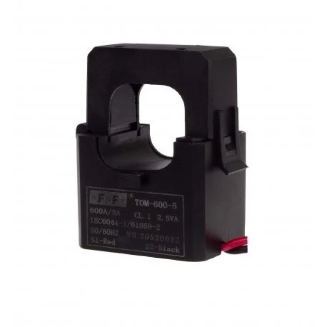 Miniaturowy przekładnik prądowy z odpinanym rdzeniem 600/5A 2,5VA TOM‑600‑5 - obrazek 2
