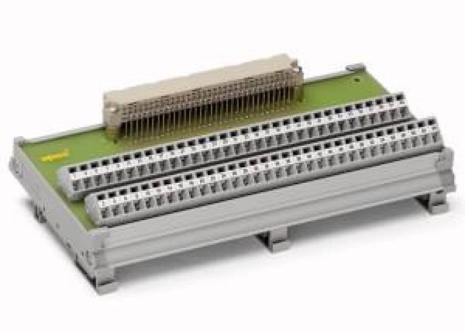 Moduł przejściowy z wtykiem nożowym C 64‑biegunowy 289‑523 - obrazek 1
