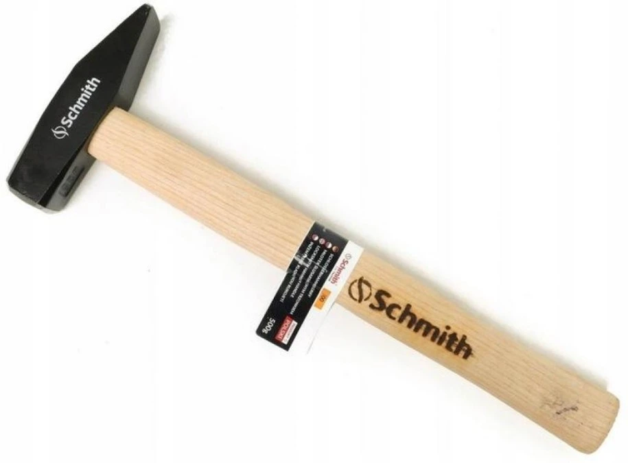 Młotek ślusarski 800g drewniany trzonek Schmith - obrazek 1