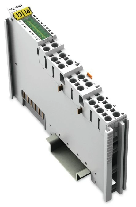 Moduł 16DI 24V DC 0.2ms z zaciskiem CAGE CLAMPS 750‑1406 - obrazek 1