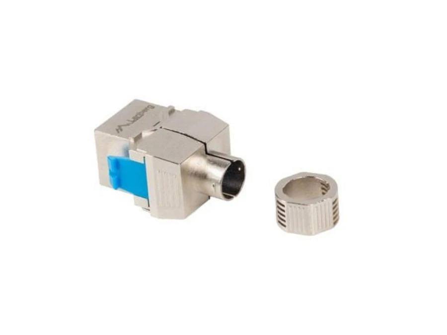 MODUŁ KEYSTONE GNIAZDO BEZNARZĘDZIOWY RJ45 KAT.8.1 FTP LANBERG KSF8‑4000 - obrazek 2