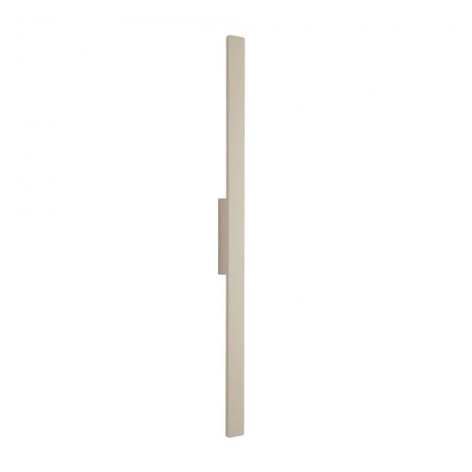 Minimalistyczny kinkiet zewnętrzny DEMI LED w kolorze piaskowym 18W barwa ciepła 11556 Nowodvorski