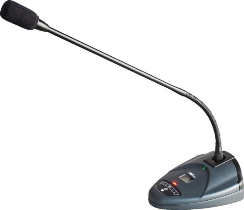 Mikrofon pulpitowy z wbudowanym nadajnikiem wieloczęstotliwościowym UHF PLL CS‑W4T/5