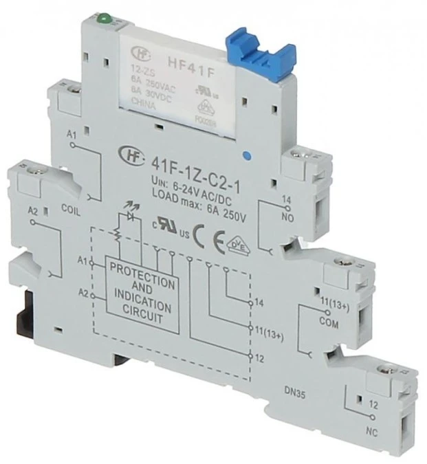 Moduł przekaźnikowy PK‑41F‑1Z‑C2‑1/12V
