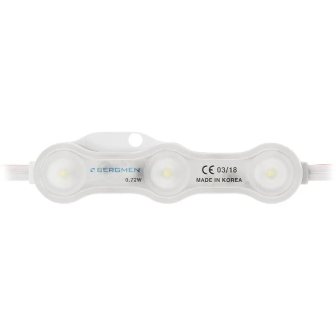 Moduł 3xLED SMD 0,72W 6500‑7000K BERGMEN