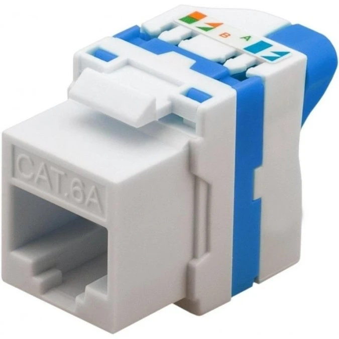 Moduł Keystone RJ45 Kat.6A U/UTP Samozaciskowy - obrazek 1