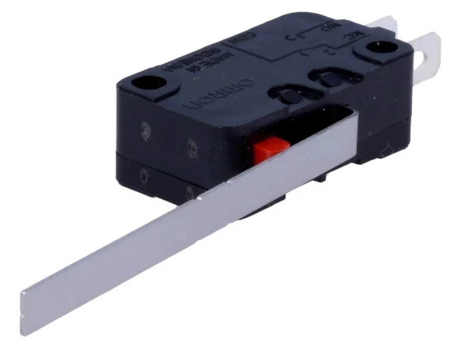 Mikroprzełącznik SNAP ACTION z dźwignią SPDT 16A/250VAC IP40 D3V‑163‑1A4 - obrazek 1