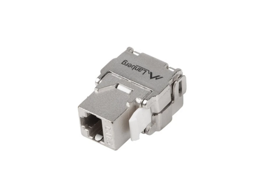 Moduł Keystone RJ45 beznarzędziowy‑LSA 180st FTP kat.6 LANBERG KSF6‑2000 - obrazek 1