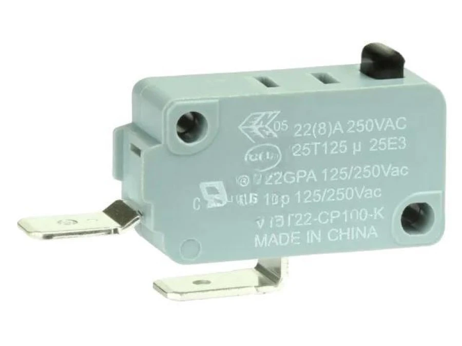 Mikroprzełącznik SNAP ACTION, z konfiguracją styków SPST‑NO, siła przełączania 1N, V15T22‑CP100‑K - obrazek 1