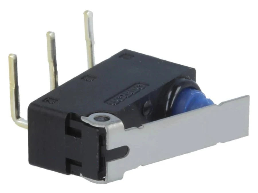 Mikroprzełącznik SNAP ACTION z dźwignią SPDT 0,1A/125VAC D2HW‑A211DL - obrazek 1