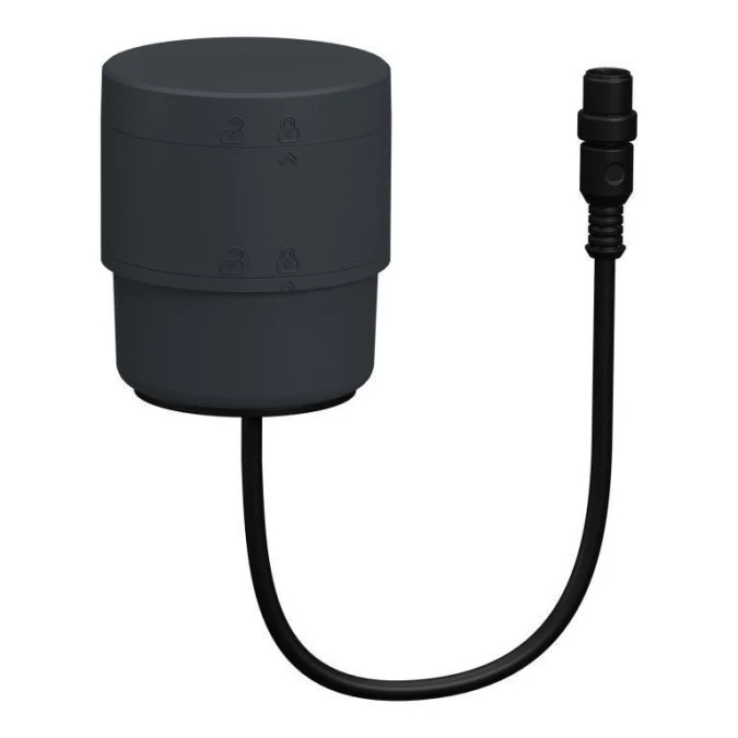 Moduł bazowy, kolumna świetlna, Ø70mm, baza złączem M12 z adapterem i pokrywą, szary, Harmony XVB7, XVB7C61 - obrazek 1