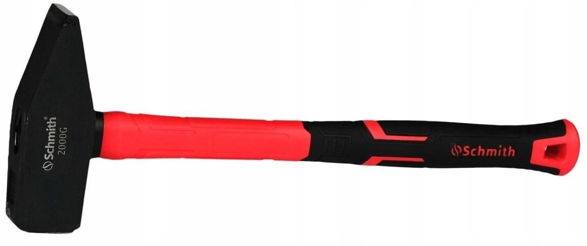 Młotek ślusarski 2000g 2kg trzonek Fiberglass Schmith - obrazek 2
